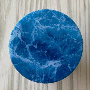 BUNDLE 10/$5 Cell Phone Grip BLUE MARBLE WAVES